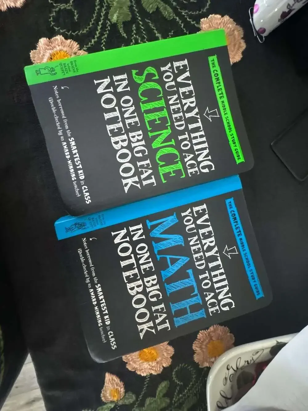 Everything You Need to Ace Math and Science in One Big Fat Notebook 2-Book Set